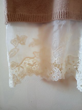 Vestido beige Primark talla S. Nuevo.