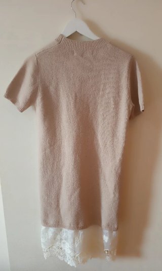 Vestido beige Primark talla S. Nuevo.