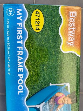 Piscina Infantil Bestway My First Frame Pool