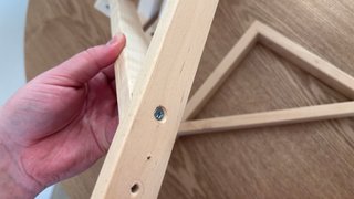 IKEA Ekby Valter - Set x5 escuadras pared (madera)