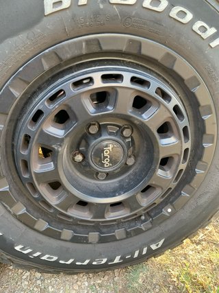 Llantas Targá y neumáticos BFGoodrich Of-road 4x4