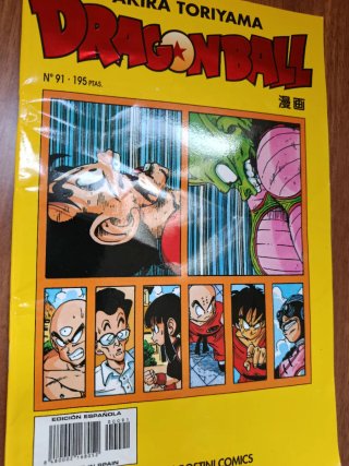 Comics serie amarilla Dragon Ball