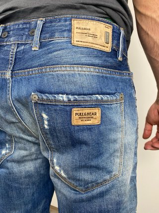 Bermuda vaquera Pull&Bear hombre
