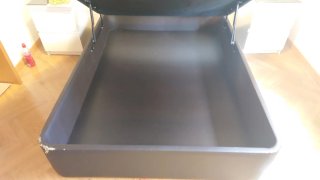 Canapé 135cm polipiel marrón