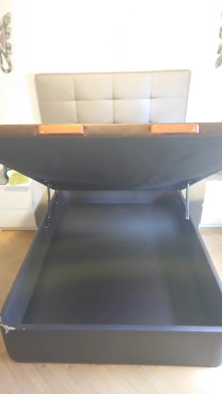 Canapé 135cm polipiel marrón