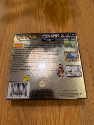 Pokémon Edición Oro Game Boy Color PAL ESP Origina