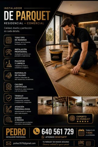 Parquet y Tarima Flotante