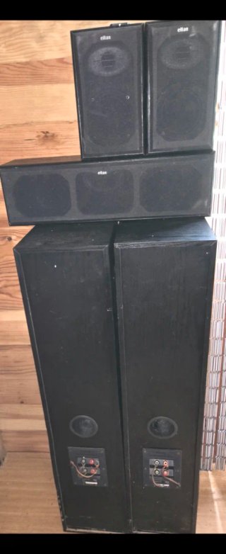 Altavoces Eltax Negros