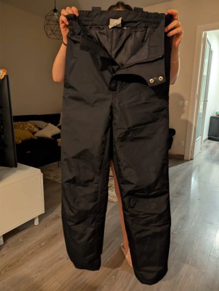 Pantaloncino da sci/snowboard uomo nero sky