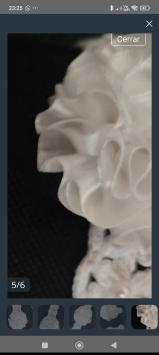 Diadema de bebé con flores