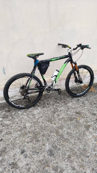 Bicicleta Mendiz Negra y Verde