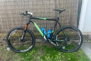 Bicicleta Mendiz Negra y Verde