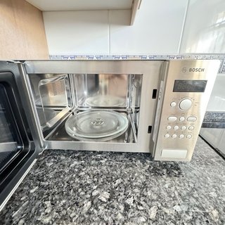 Microondas Bosch Acero Inoxidable