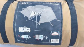 Conjunto camping Carrefour T4.1