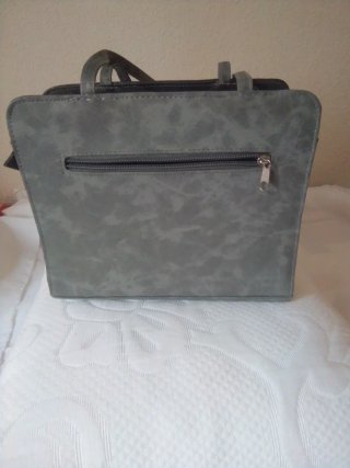 Bolso Gris Mujer
