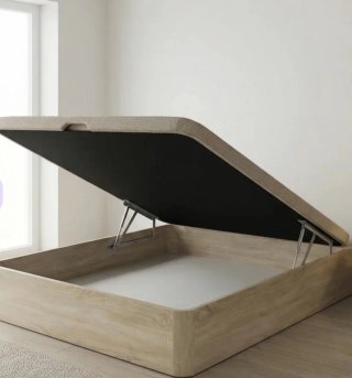 Canapé abatible 1.35m como nuevo
