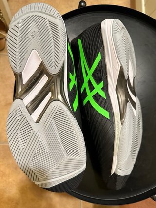 Zapatillas Asics Solution ff Speed Negro/Verde