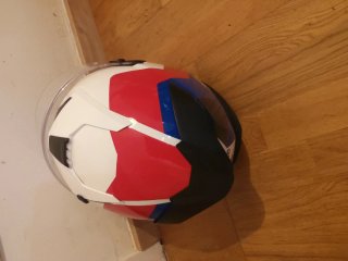 Casco BMW Street X Rojo/Blanco