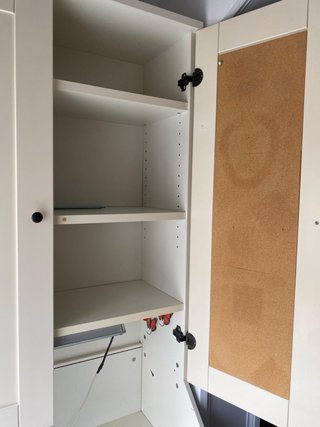 Escritorio estantería  Ikea Madera Blanco