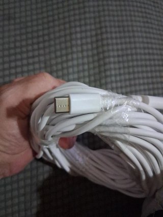 Cable USB-C Blanco 128 cm