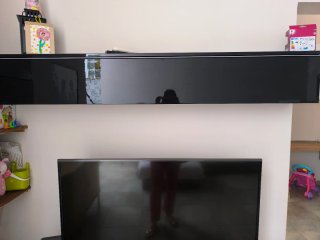 Muebles de Salón. Mueble TV, mesa y estantería.