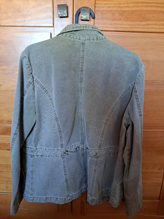 Chaqueta verde militar