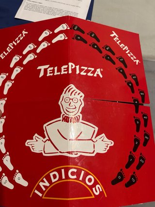 Juego de mesa Indicios Telepizza