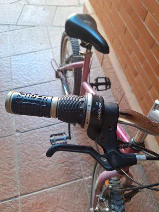 Bicicleta rosa Eagle