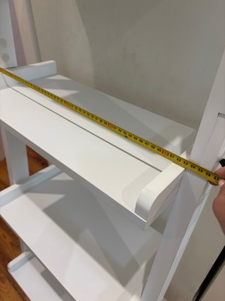 Estantería Escalera Blanca