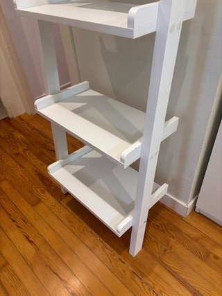Estantería Escalera Blanca