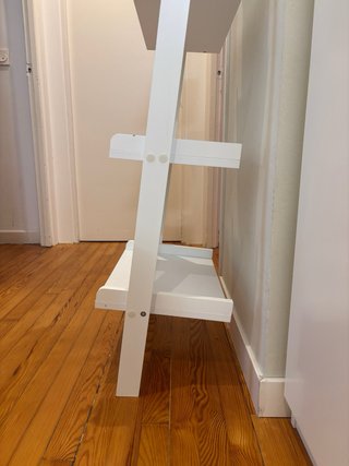Estantería Escalera Blanca