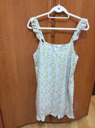 Camisón de tirantes Tex, talla L