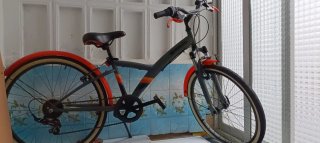 Bicicleta BTWIN Negra