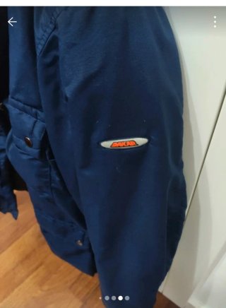 Chaqueta de moto Dakar azul XL