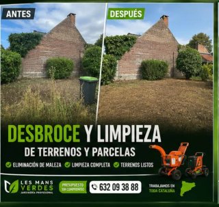 Desbroce y Limpieza de Terrenos