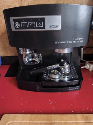 Cafetera Solac Expreso 18 Bar
