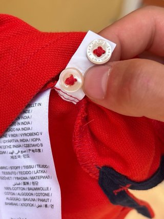 Polo Gant Rojo Talla M