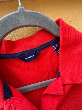 Polo Gant Rojo Talla M