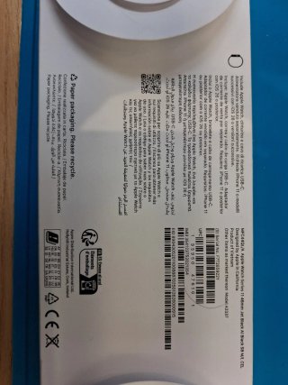 Apple Watch Series 1 black  Espacial