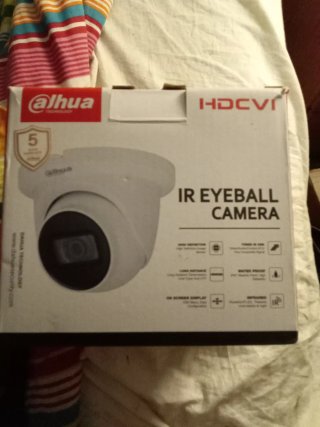 Cámara Dahua IR Eyeball HDCVI Nueva
