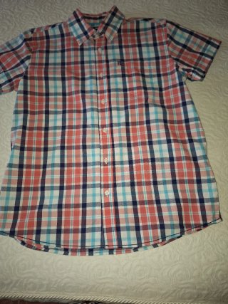 Camisa niño cuadros 13-14 años