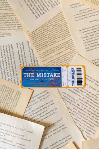 Pack 4 Marcapáginas Ticket Off Campus Briar Hawks