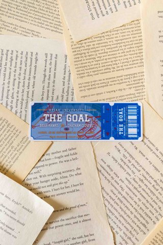 Pack 4 Marcapáginas Ticket Off Campus Briar Hawks