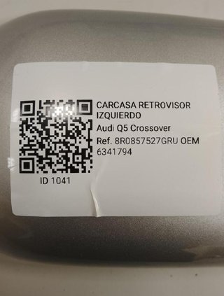 Carcasa retrovisor izquierdo audi 1041 6341794 q5