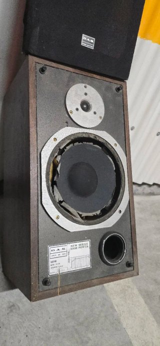 Pareja Altavoces Vintage D.A.S. Factor DS-50