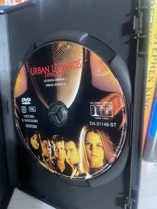 DVD Leyenda Urbana 2 Vuelve el Terror