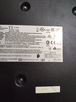 Switch Aruba 2930F 8 Puertos Gigabit PoE+ / 2 SFP