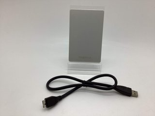 Disco Duro Externo Toshiba Plateado