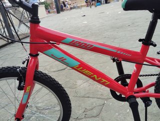 Bicicleta Infantil JL Wenti Roja 20