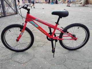 Bicicleta Infantil JL Wenti Roja 20